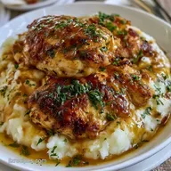 Chicken Mashed Potatoes: Slow-Cooked