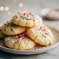 Christmas Gooey Butter Cookies for 24 Servings