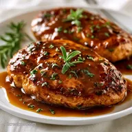 Crockpot Chicken Breast and Gravy: Silky