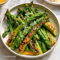 Grilled Asparagus Parmesan in 9 Minutes