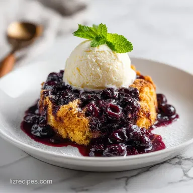 Cherry Dump Cake Recipe: Baked with Golden Buttery Crumbs