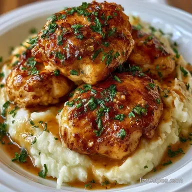 Chicken Mashed Potatoes: Slow-Cooked Recipe Card