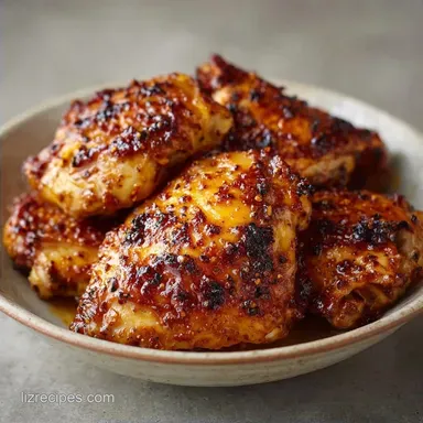 Crispy Slow Cooker Chicken Thighs for 4