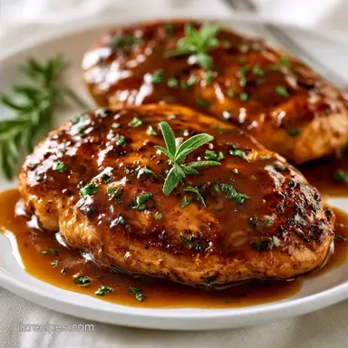 Crockpot Chicken Breast and Gravy: Silky