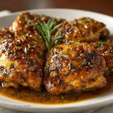 Crockpot Chicken Thighs and Gravy: Tender
