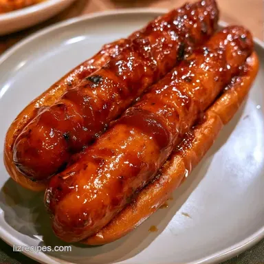 Hot Dogs Bbq Sauce in 25 Minutes Recipe Card