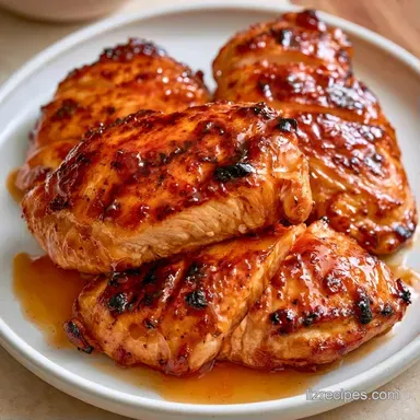 Quick BBQ Chicken Marinade with Honey Recipe Card