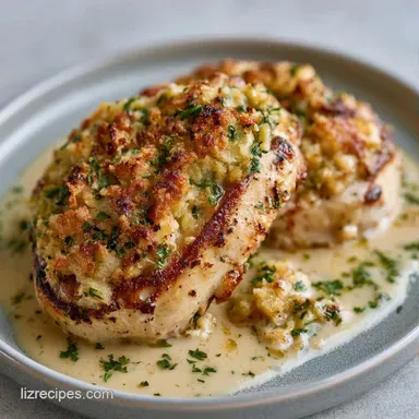 Slow Cooker Chicken and Stuffing for 6 Recipe Card