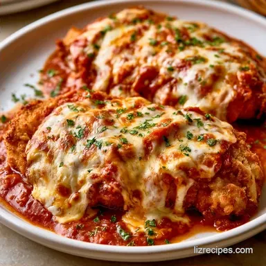 Slow Cooker Chicken Parmesan for 4