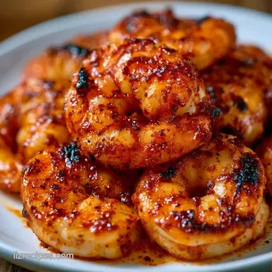 Smoked Shrimp on Pellet Grill for 4 Recipe Card