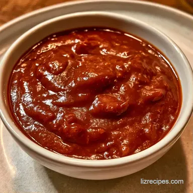 Tangy BBQ Sauce Recipe in 25 Minutes Recipe Card