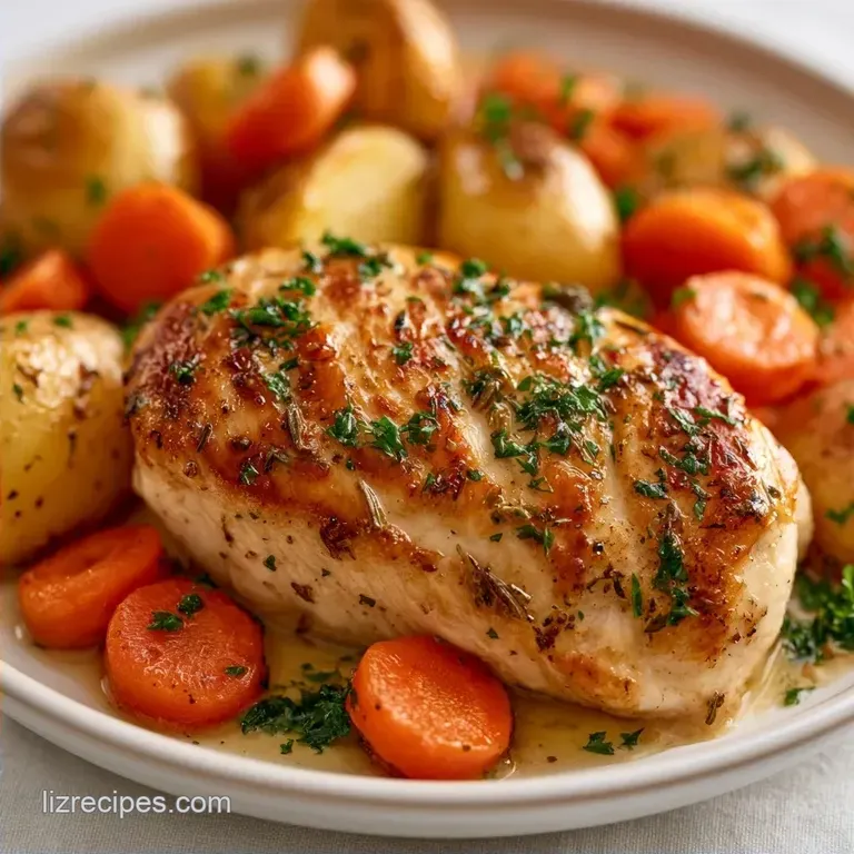 Healthy Crockpot Chicken Potato Casserole