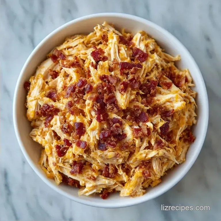 Crack Chicken Casserole: Rich and Cheesy