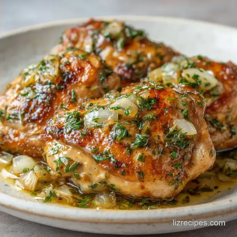 Easy Slow Cooker Chicken Meal with Garlic and Herbs