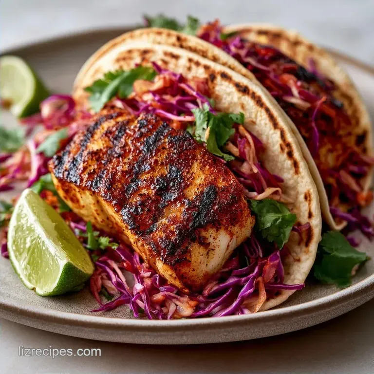 Grilled Fish Tacos: Healthy Baja-Style