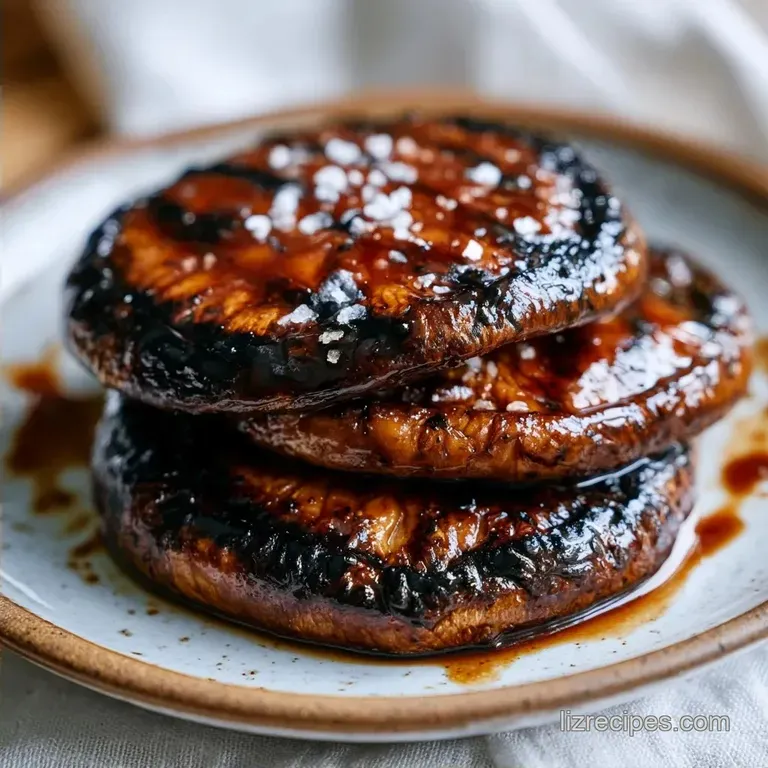 Grilled Portobello Mushrooms with Balsamic