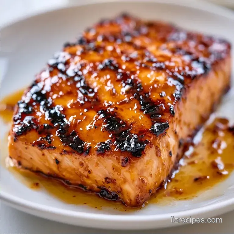 Honey Garlic Grilled Salmon in 15 Minutes