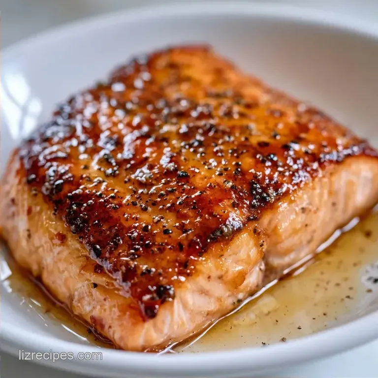 Pellet Grill Salmon Filet: Honey Glazed