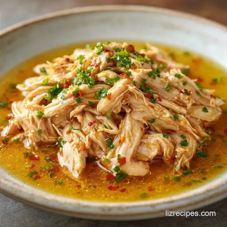 Shredded Chicken Breast: Juicy and Tender
