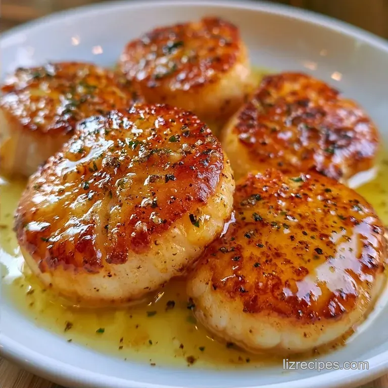 Buttery Smoked Scallops