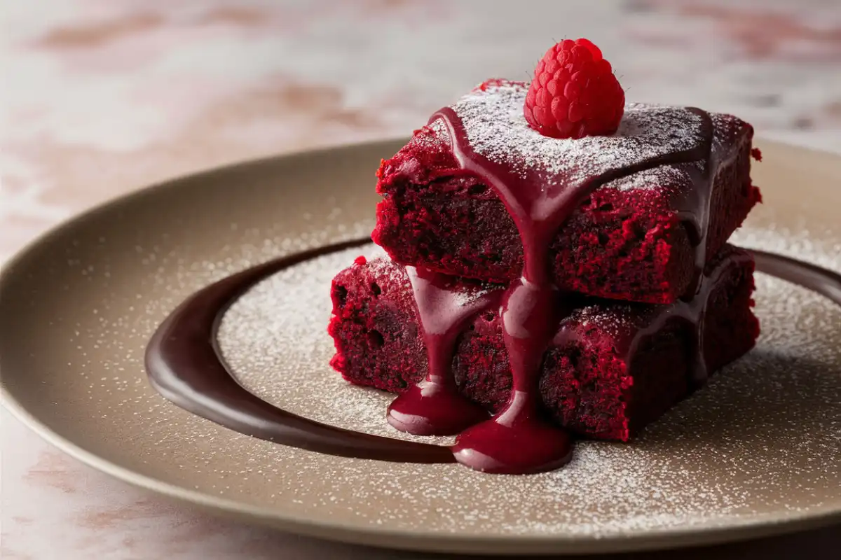 Red Velvet Brownies