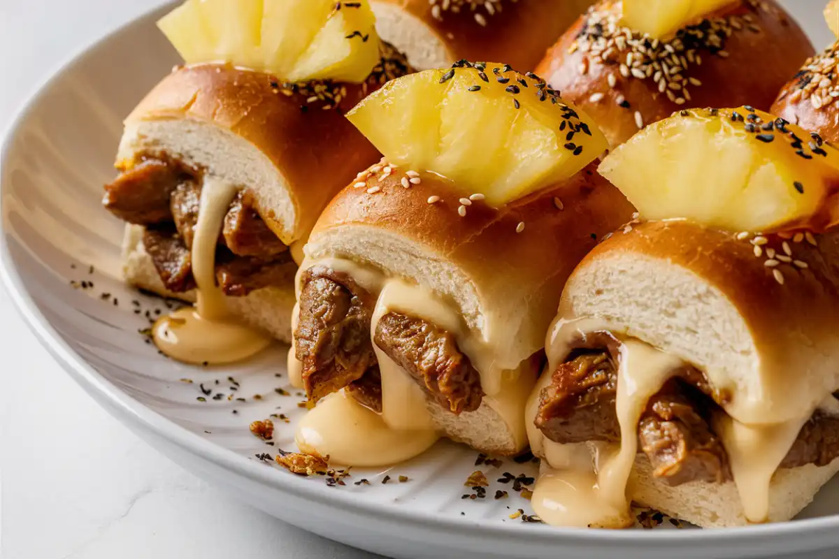 Hawaiian Roll Sliders