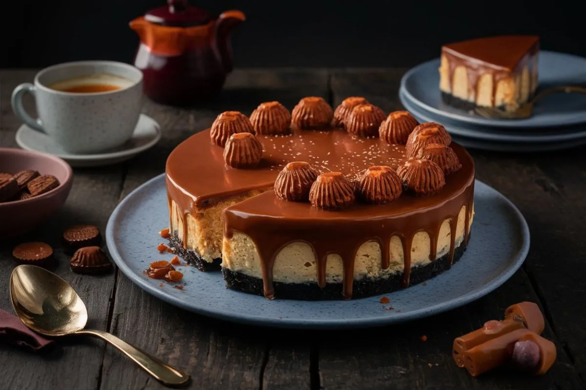 Reese’s Caramel Cheesecake