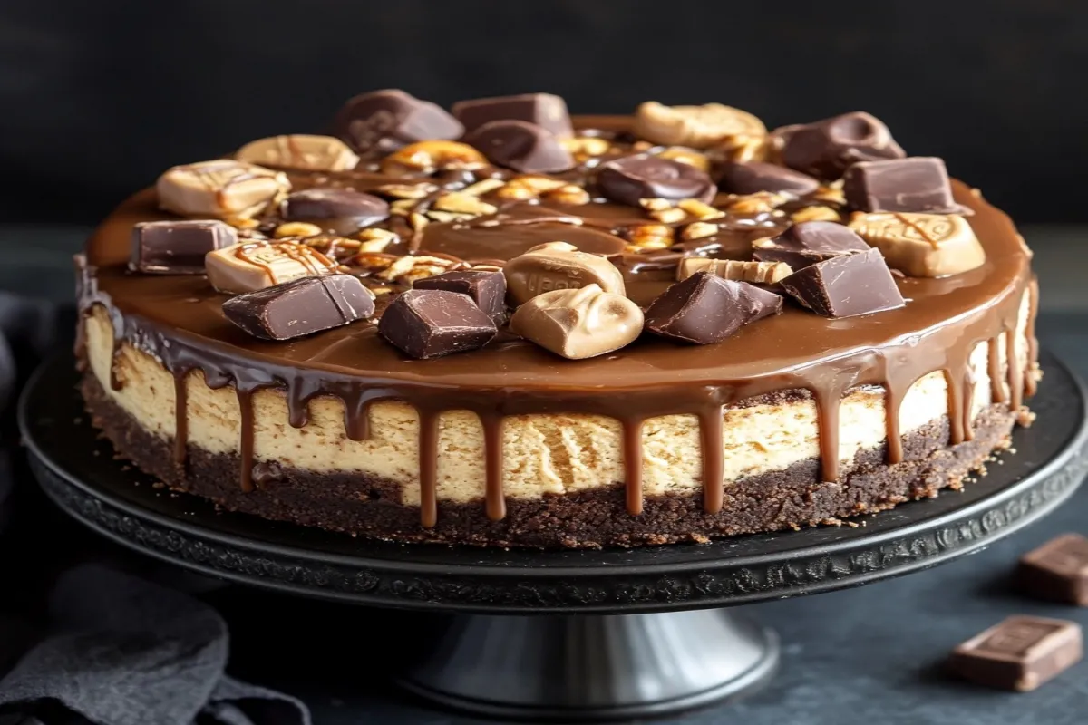 Reese's Caramel Cheesecake