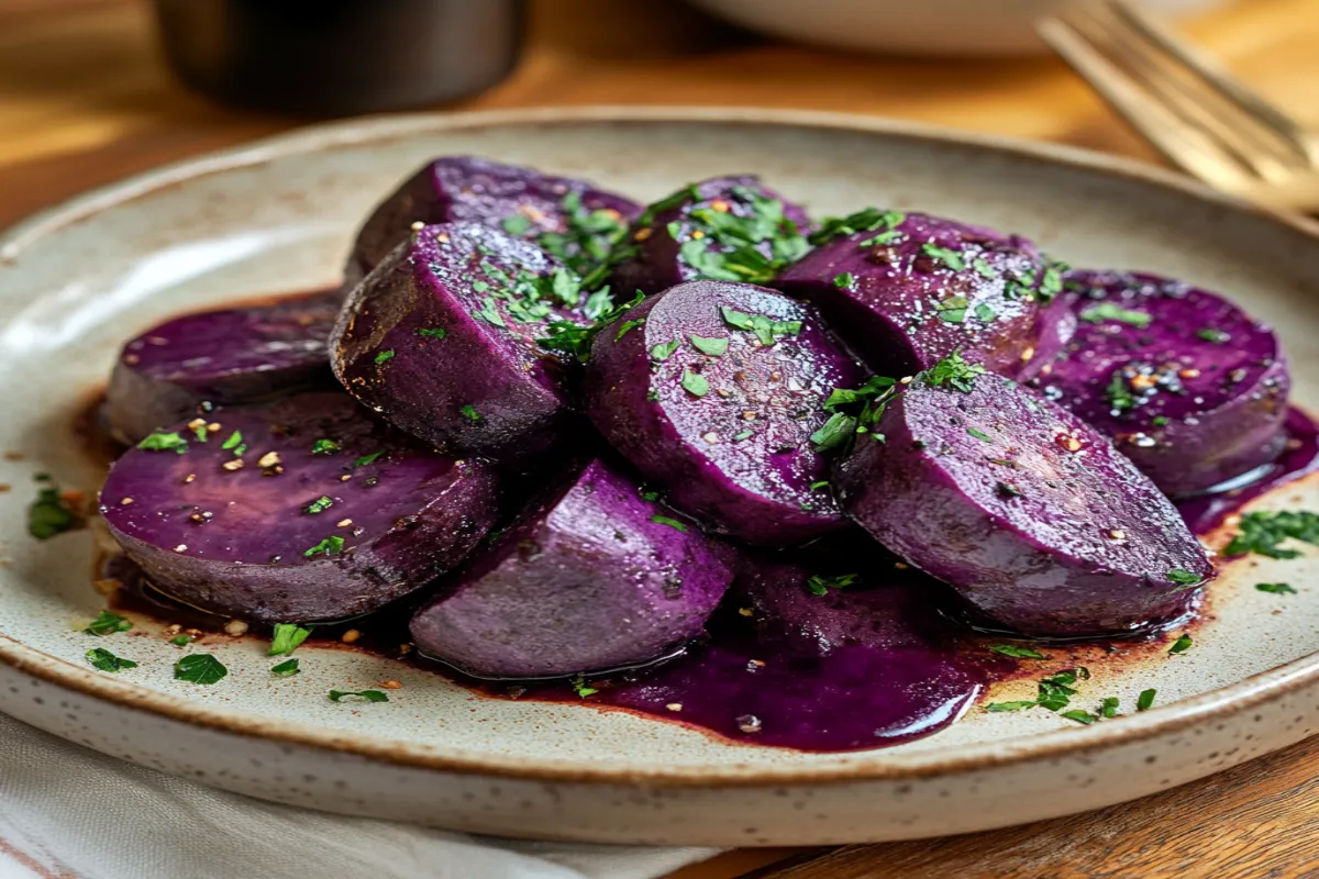 Purple Sweet Potatoes