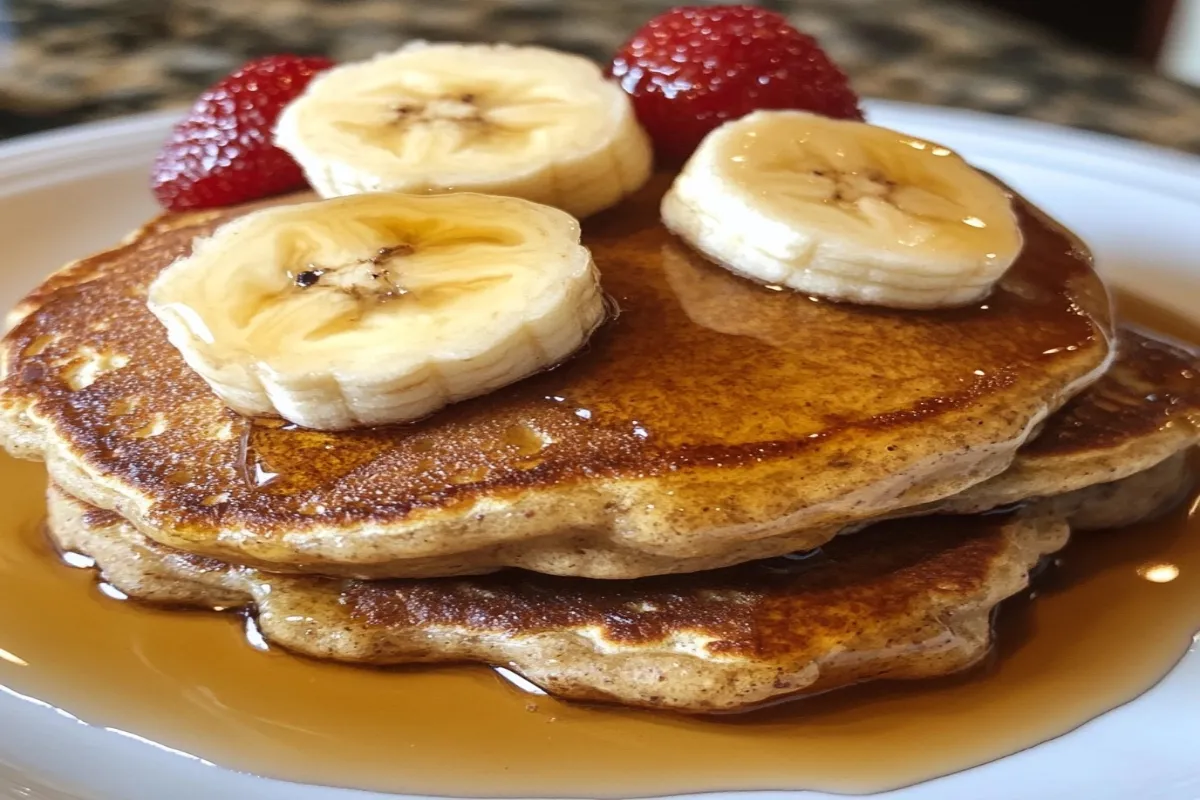 Banana Protein Pancakes