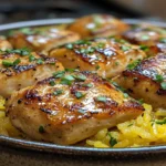 Chicken and yellow rice