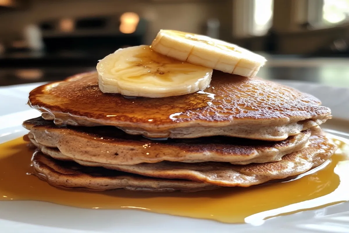 Banana Protein Pancakes