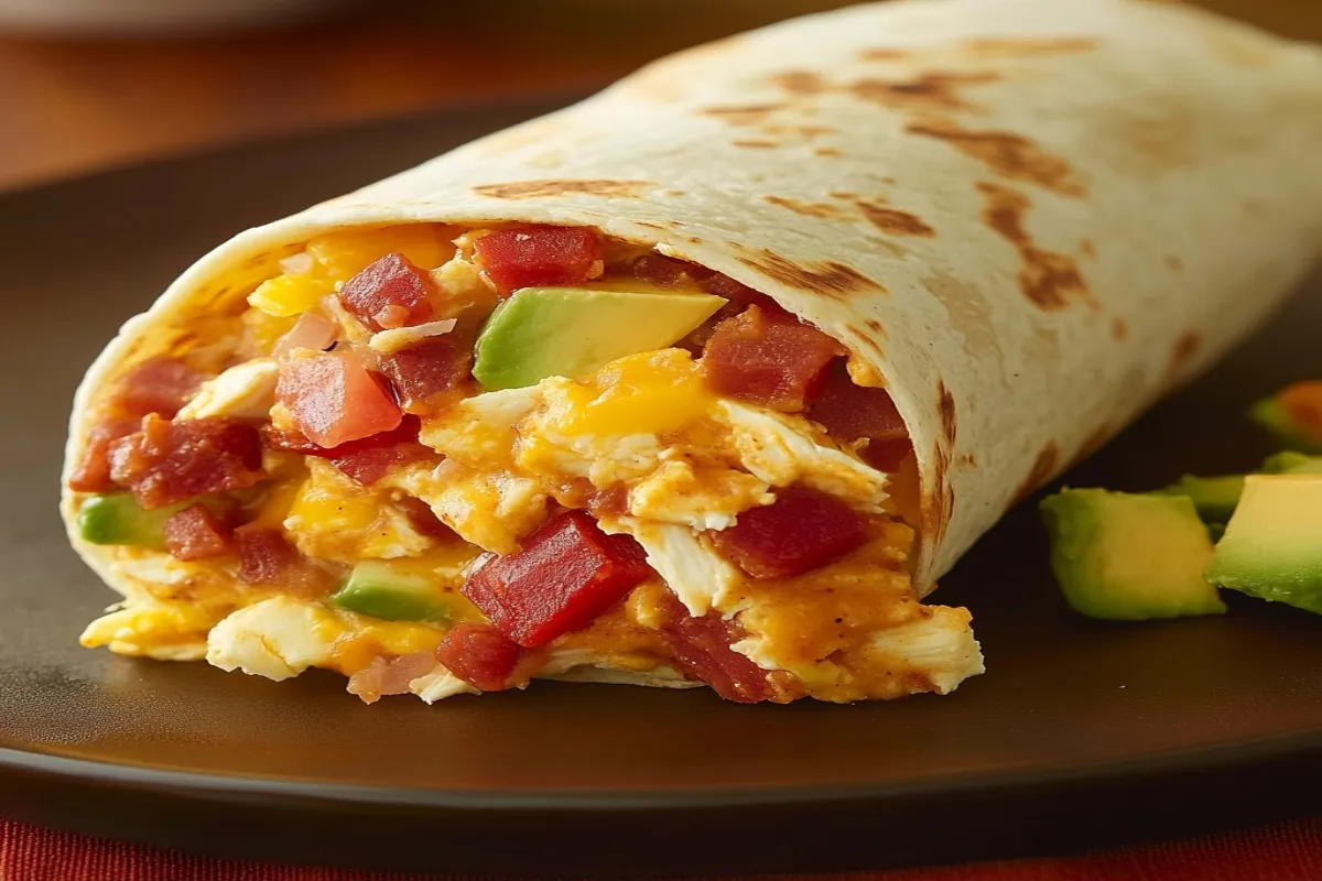 Breakfast Ranchero Burrito